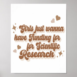 Girls just wanna have funding for scientific resea poster