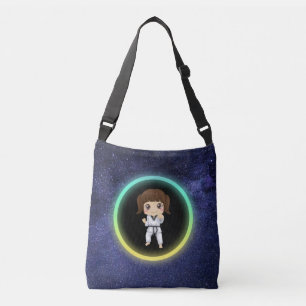 Girls Karate Galaxy Crossbody Bag