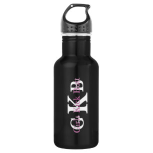 Girls Kick Butt! Water bottle