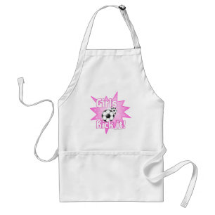 Girls Kick it Standard Apron