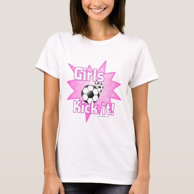 Girls Kick it T-Shirt (Front)