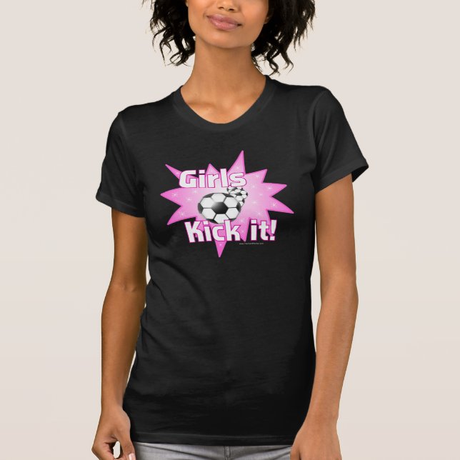 Girls Kick it T-Shirt (Front)