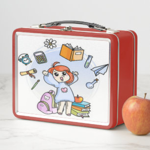 Girls Kindergarten Lunch Box 