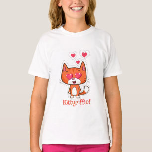 Girl's Kitten Cotton T-Shirt   Kid's Clothes