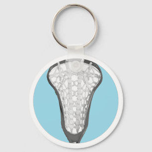 Girls Lacrosse Gift Key Ring