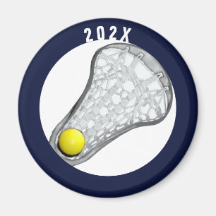 Girls Lacrosse Gifts Magnet