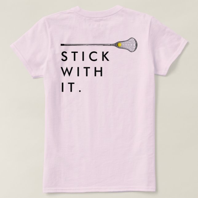 Girls Lacrosse T-Shirt (Design Back)