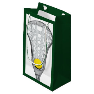 Girls Lacrosse Team Green Small Gift Bag