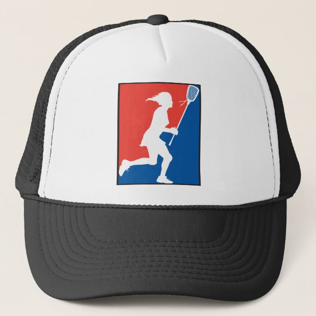Girl's Lacrosse Trucker Hat (Front)
