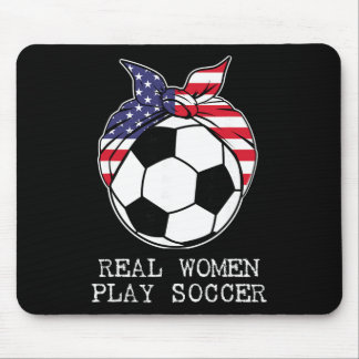Girls Ll Ndana Flag Player Coach Real Women Play S Mouse Pad