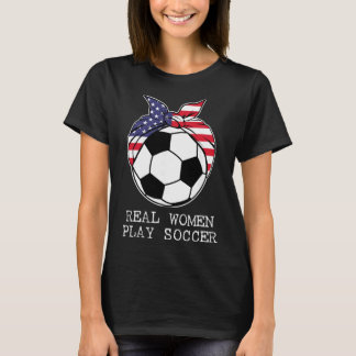 Girls Ll Ndana Flag Player Coach Real Women Play S T-Shirt