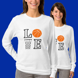 Girls LOVE Basketball, Basketball Player Gift T-Shirt