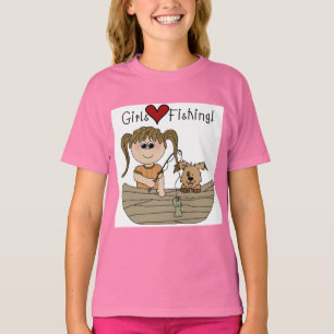 Girls Love Fishing T-Shirt