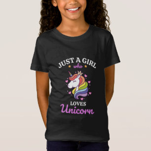 Girls love Unicorn Fan Club T-Shirt