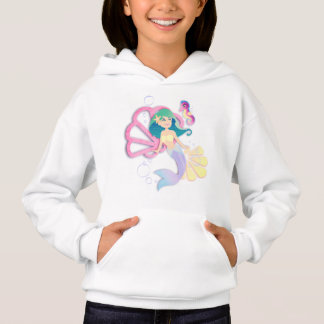Girls Mermaid Hoodie Youth X-Small to Large