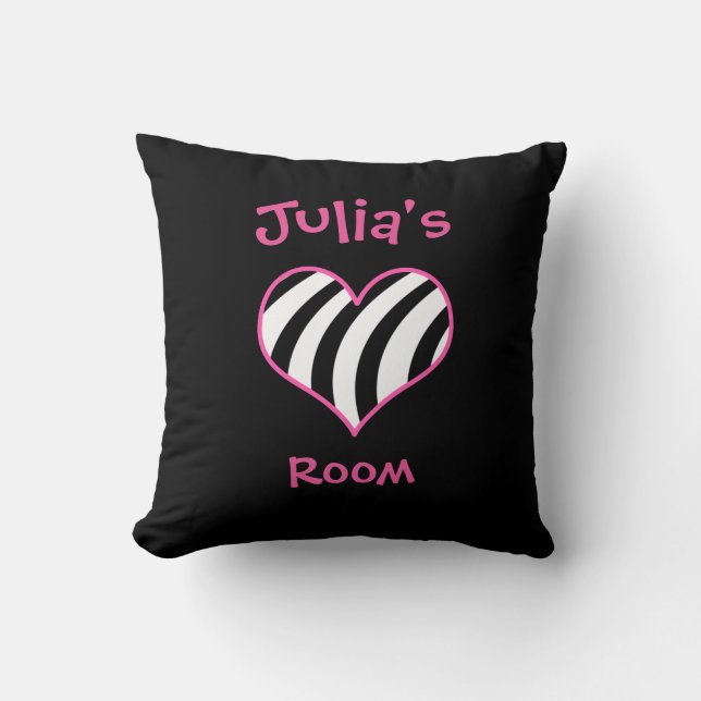 Girl's Name Pillow - Perfect for Any Room (Front)