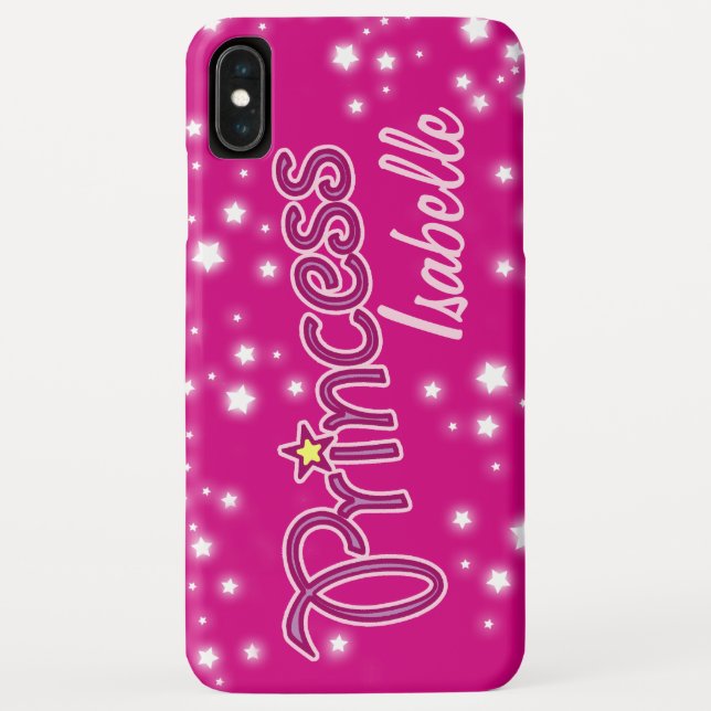 Girls named princess star graphic Case-Mate iPhone case (Back)