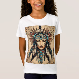girls Native American t-shirt
