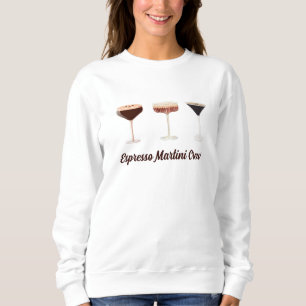 Girls Night Espresso Martini Crew Matching Sweater