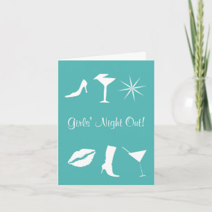 Girls' Night Out! Bachelorette Party Invitation
