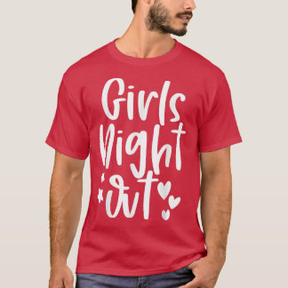 Girls Night Out Cute Wedding Matching Newlyweds  T-Shirt