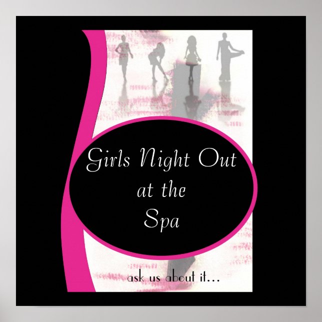 Girls Night Out, Girls Night Outat the Spa, ask .. Poster (Front)