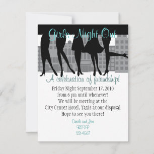Girls Night Out Invitation