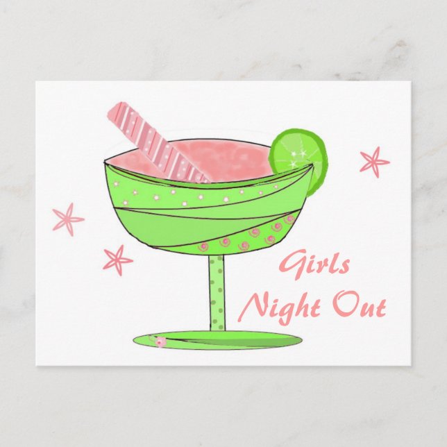 Girls Night Out Invitation (Front)