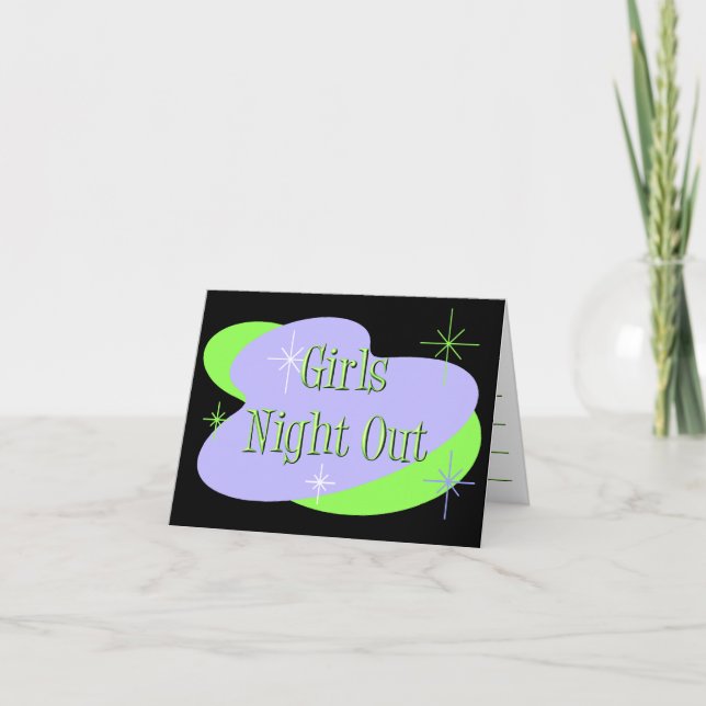 Girls Night Out invitations (Front)