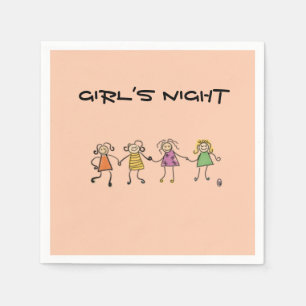 Girls Night Out Paper Napkin