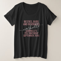 Girls Night Out Trip Custom Funny Pink Black