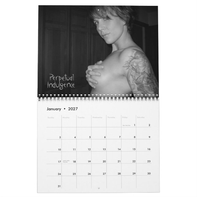 Girls of Bluelight Calendar (Jan 2027)