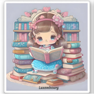 Girls of the World Reading - Luxembourg