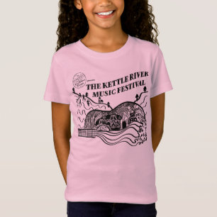 Girl's Official KRMF LOGO T-shirt