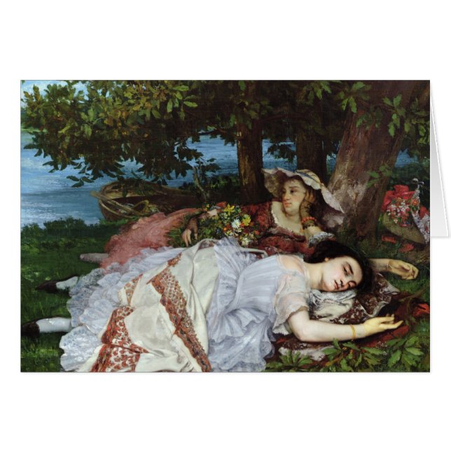 Girls on the Banks of the Seine, 1856-57 (Front Horizontal)