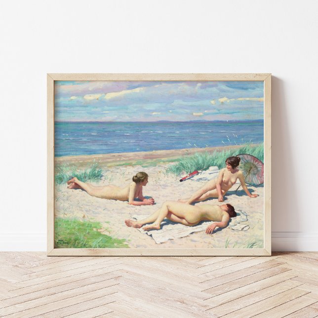 Girls on the Beach | Paul Fischer Poster (Creator Uploaded)