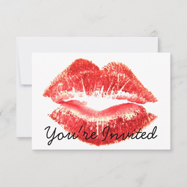 Girls Party Invitation (Front)