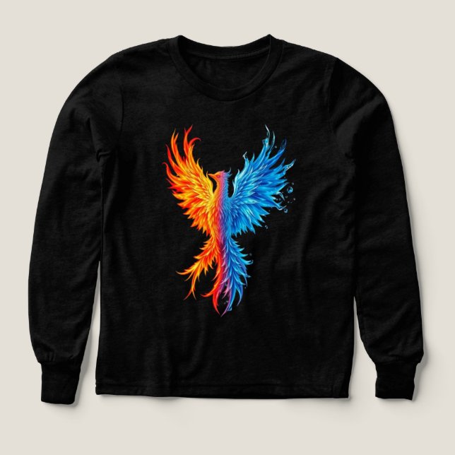 Girls' Phoenix Rising Premium Long Sleeve (Design Front)