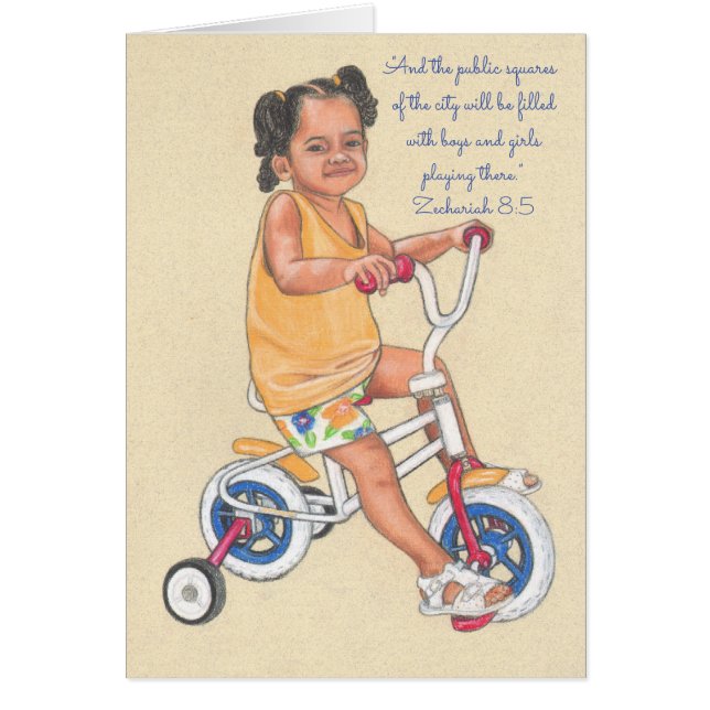 Girls Playing~Scripture (Front)