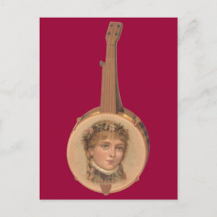 Girls Portrait Postcard