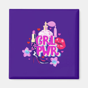 Girls Power Magnet