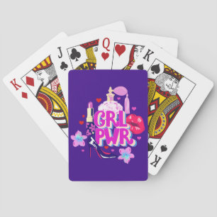 Girls Power Playing Cards