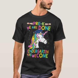 Girls Pre K Graduation Magical Unicorn 2 T-Shirt