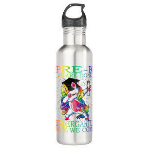 Girls Pre-K Graduation Magical Unicorn Gift 710 Ml Water Bottle