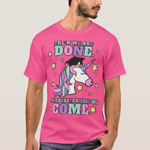 Girls PreK Graduation Magical Unicorn T-Shirt