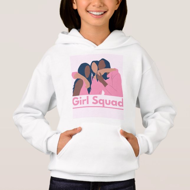Girl's Pullover Hoodie (Front)