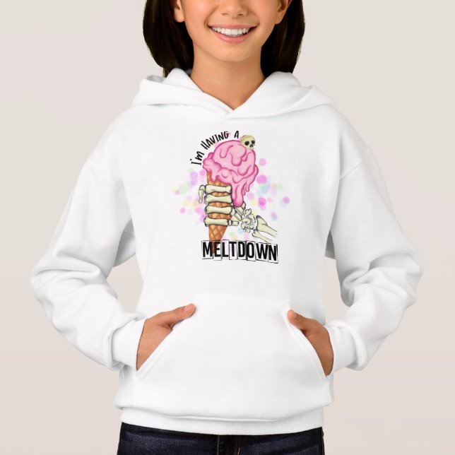 Girl's Pullover Hoodie (Front)