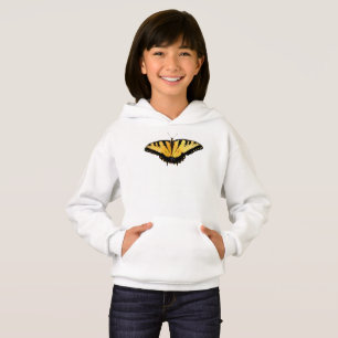 Girls Pullover Hoodie Tiger Swallowtail