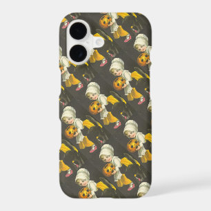 Girls Pumpkin Cat Vintage Halloween