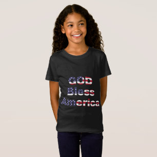Girls' Radiant Patriotism Tee - Bold Stars & Strip